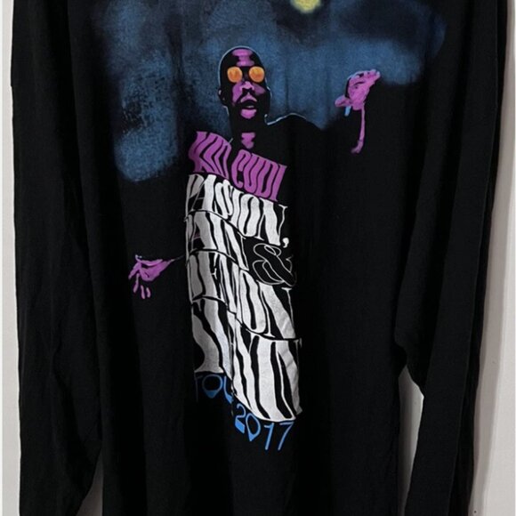 KID CUDI Passion Pain Demon Slayin 2017 Tour T-SHIRT Mens 2XL OFF-WHITE Virgil - Picture 2 of 5